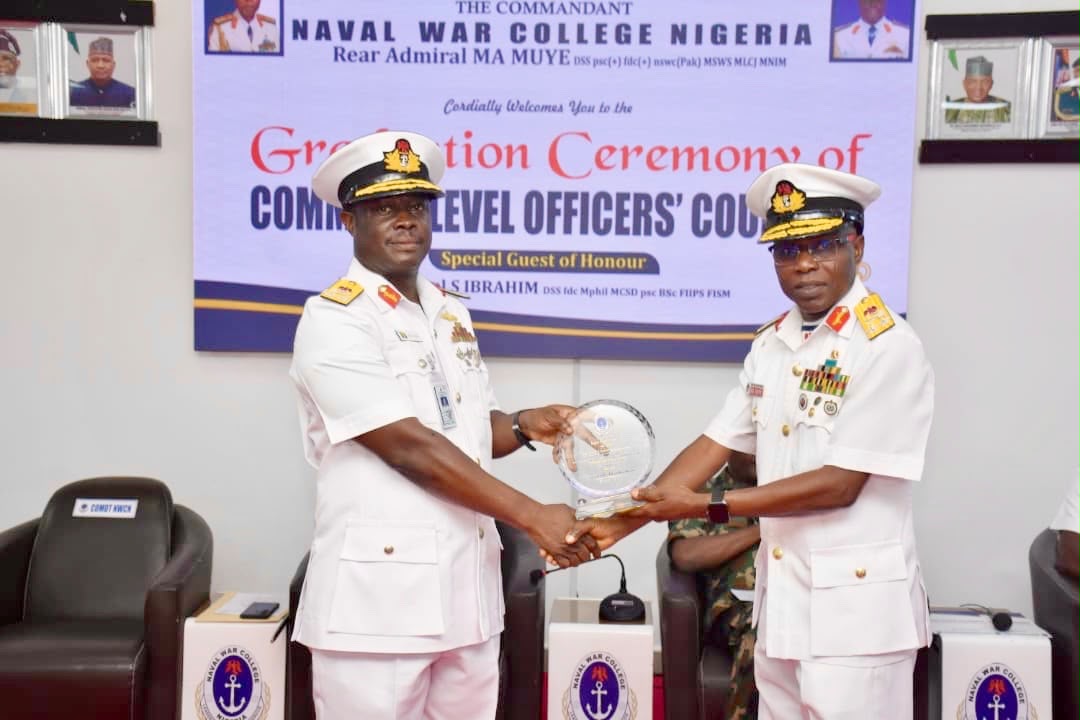 NAVAL WAR COLLEGE NIGERIA HOLDS GRADUATION CEREMONY FOR PARTICIPANTS OF COMMAND LEVEL OFFICERS COURSE 9